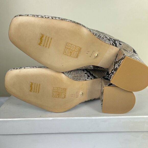 Raye Revolve Snakeskin Pattern City Boots - Picture 4 of 5